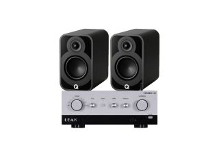 LEAK Stereo 130 Integrated Amplifier with Q Acoustics 5010 Bookshelf Speakers