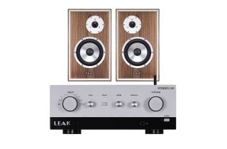LEAK Stereo 130 Integrated Amplifier with Leak Sandwich 150 Loudspeakers