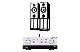 Leak Stereo 230 Integrated Amplifier with Mission 770 Standmount Speakers with Stands