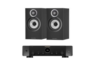 Marantz Stereo 70s Stereo Receiver with Bowers & Wilkins 607 S3 Bookshelf Speakers