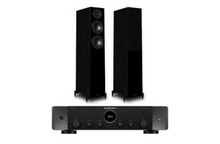 Marantz Stereo 70s Stereo Receiver with Wharfedale Diamond 12.3 Floorstanding Speakers