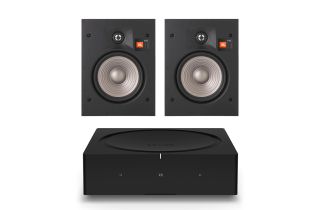Sonos Amp with JBL Studio 2 6IW In-Wall Speakers