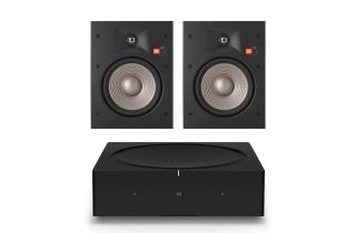 Sonos Amp with JBL Studio 2 8IW In-Wall Speakers