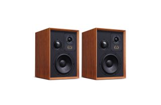 Wharfedale Super Denton Heritage Standmount Speakers - Mahogany