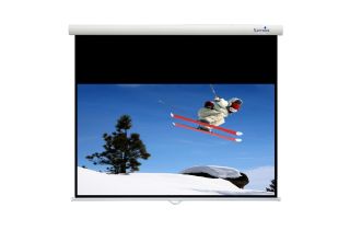 Sapphire 92" SWS200WSF-ASR2 16:9 Manual Slow Retraction Projector Screen