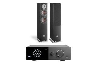 Lyngdorf TDAI-1120 2-Channel Streaming Amplifier with Dali Oberon 5 Floorstanding Speakers
