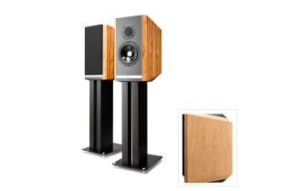 Kudos Titan 505 Bookshelf Speakers - Natural Oak
