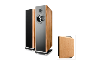 Kudos Titan 707 Floorstanding Speakers - Natural Oak