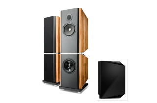 Kudos Titan 808 Reference Floorstanding Speakers - Black Gloss