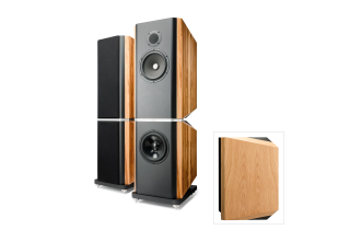 Kudos Titan 808 Reference Floorstanding Speakers - Natural Oak