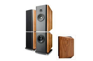 Kudos Titan 808 Reference Floorstanding Speakers - Walnut