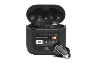 JBL Tour Pro 2 True Adaptive Noise Cancelling Earbuds - Black