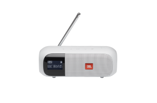 JBL Tuner 2 Portable DAB+/FM Bluetooth Radio - White