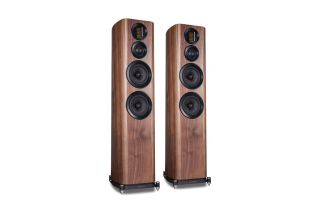Wharfedale EVO4.4 Floorstanding Speakers - Walnut