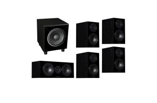 Wharfedale Diamond 12.1 5.1 AV Home Cinema Pack - Black Oak