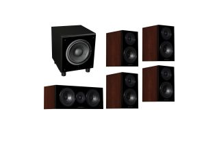 Wharfedale Diamond 12.1 5.1 AV Home Cinema Pack - Walnut Pearl
