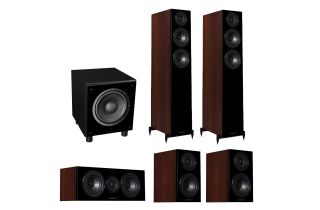 Wharfedale Diamond 12.3 5.1 AV Home Cinema Pack - Walnut Pearl