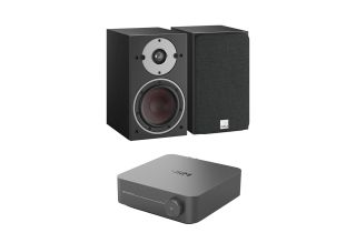 WiiM Amp Pro Streaming Amplifier with Dali Oberon 1 Bookshelf Speakers