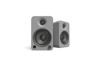 Kanto YU4 Powered Bookshelf Speakers - Matte Grey