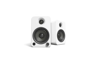 Kanto YU4 Powered Bookshelf Speakers - Matte White