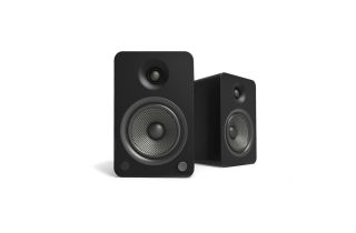 Kanto YU6 Powered Bookshelf Speakers - Matte Black