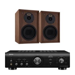 Denon PMA-600NE Integrated Amplifier with Wharfedale Denton 80