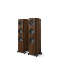 KEF Q7 META Floorstanding Speakers - Walnut