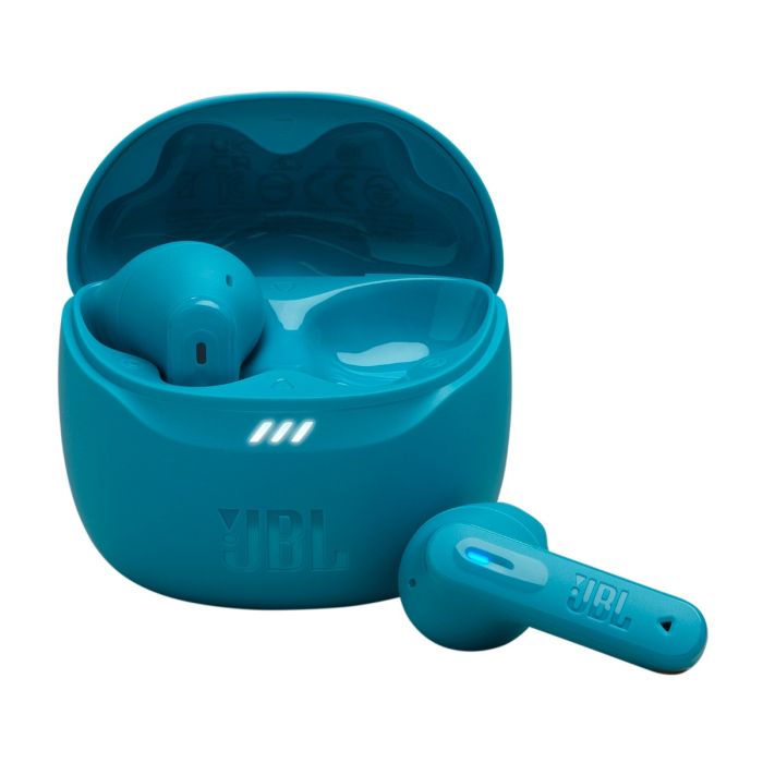 JBL Tune Flex 2 Active Noise Cancelling Earbuds - Teal Blue main product photo
