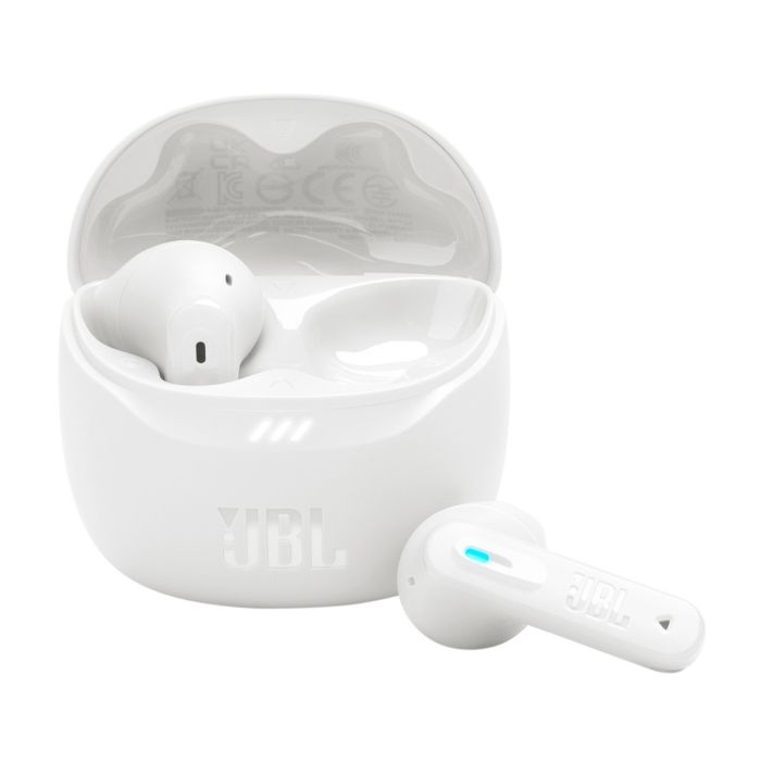 JBL Tune Flex 2 Active Noise Cancelling Earbuds - White main product photo