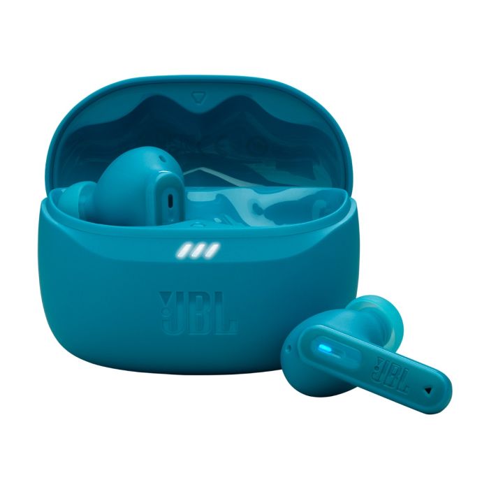 JBL Tune Beam 2 Active Noise Cancelling Earbuds - Teal main product photo