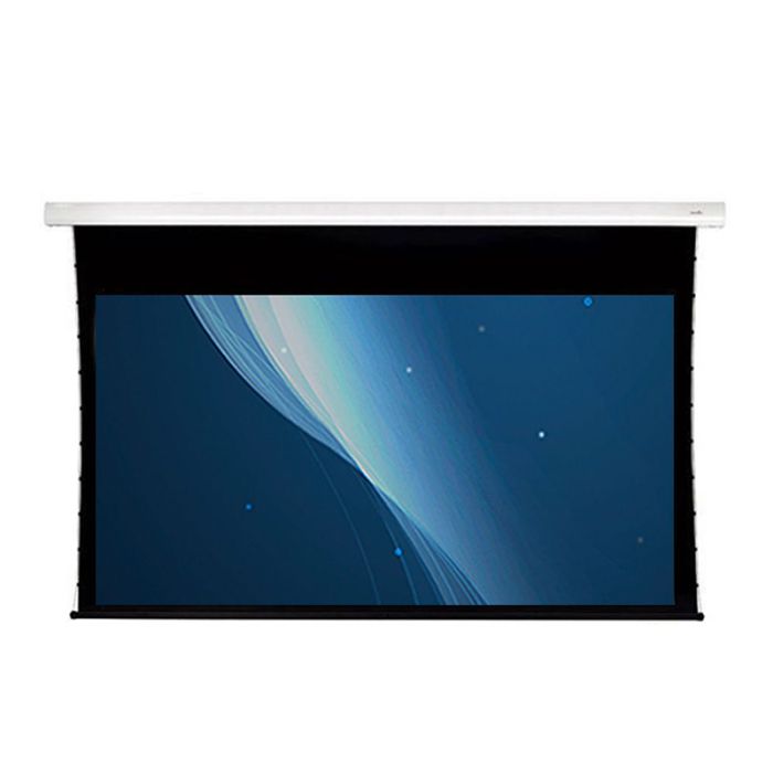 Nearly New - Sapphire 92" SETC200WSF-ATR Ceiling Trap Door Tab Tensioned Projector Screen main product photo