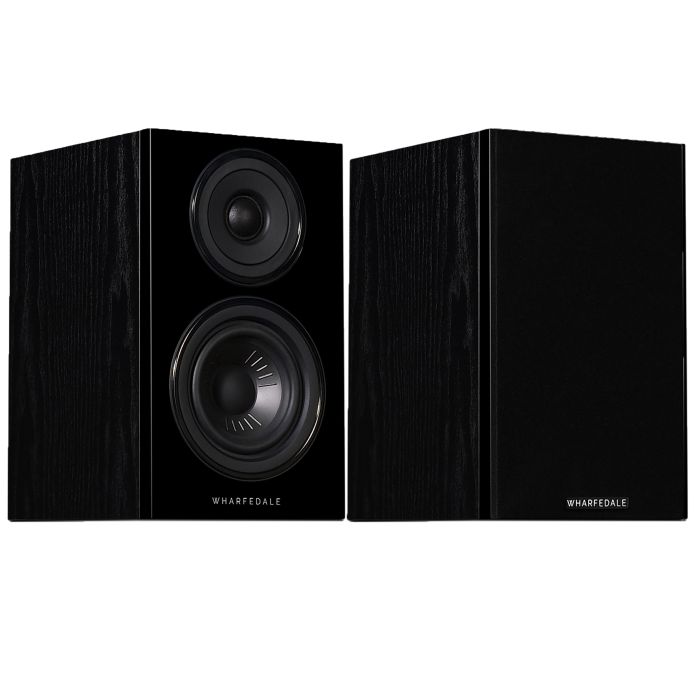 Wharfedale Diamond 12.1 Bookshelf Speakers - Black Oak main product photo