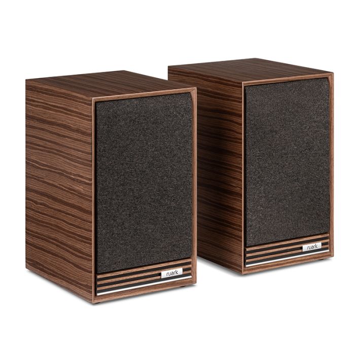 Ruark Audio Sabre-R Bookshelf Speakers - Fused Walnut main product photo