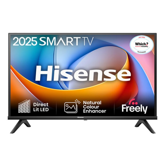 Hisense 32A4QTUK 32" HD Smart TV (2025) main product photo