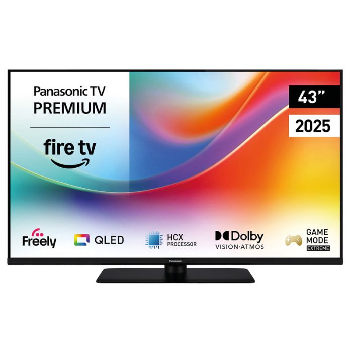 Panasonic TV-43W85BEY 43" 4K QLED Smart TV with Fire TV (2025) main product photo