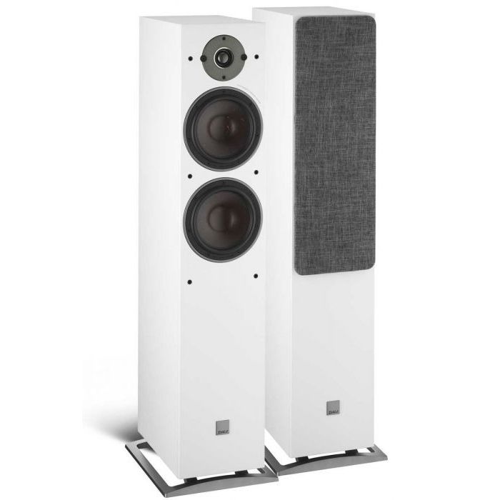 Dali OBERON 7 Floorstanding Speakers - White (Vinyl) main product photo