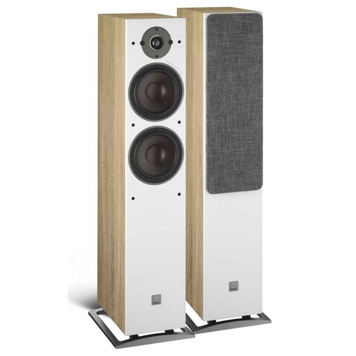 Dali OBERON 7 Floorstanding Speakers - Light Oak (Vinyl) main product photo
