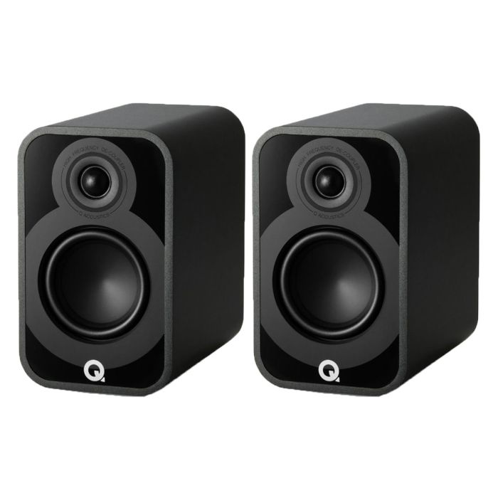 Q Acoustics Q 5010 Bookshelf Speakers - Satin Black main product photo