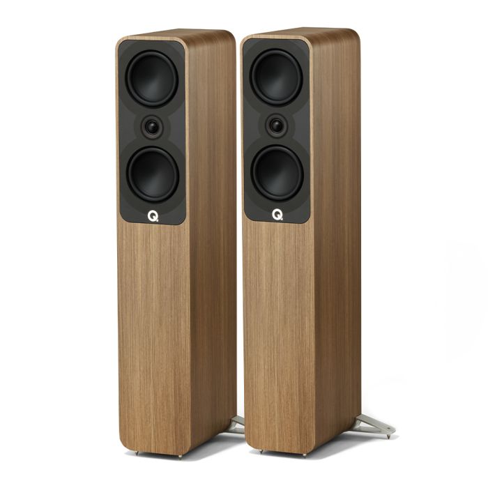 Manufacturer Refurbished - Q Acoustics Q 5040 Floorstanding Speakers - Holme Oak main product photo