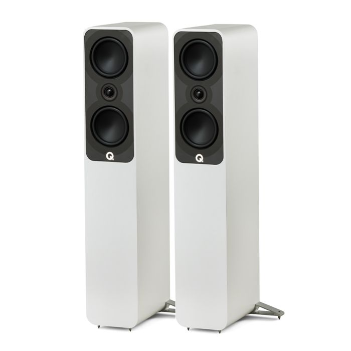 Q Acoustics Q 5040 Floorstanding Speakers - Satin White main product photo