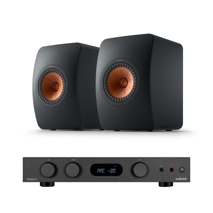 Audiolab 6000A MKII Integrated Amplifier with KEF LS50 Meta Loudspeakers main product photo