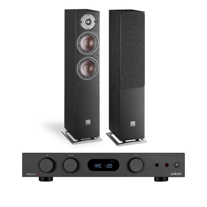 Audiolab 6000A MKII Integrated Amplifier with Dali Oberon 5 Floorstanding Speakers main product photo