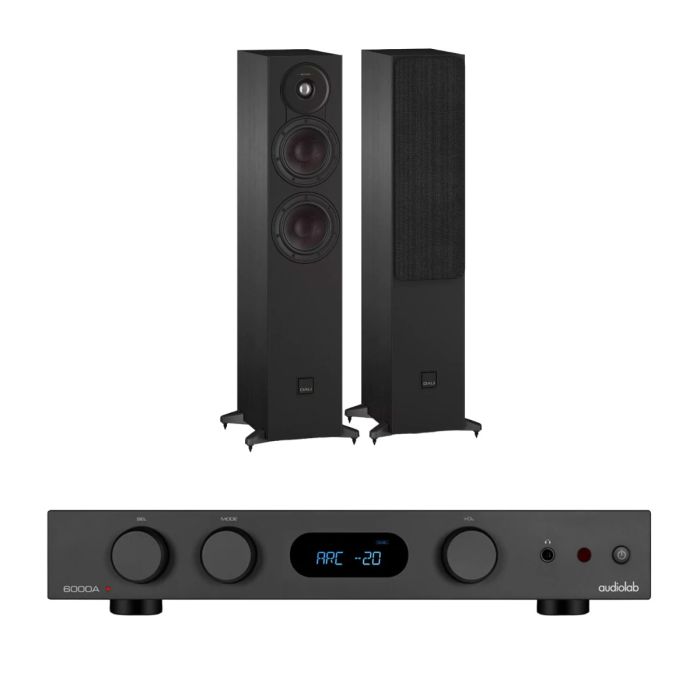 Audiolab 6000A MKII Integrated Amplifier with Dali SONIK 5 Floorstanding Speakers main product photo