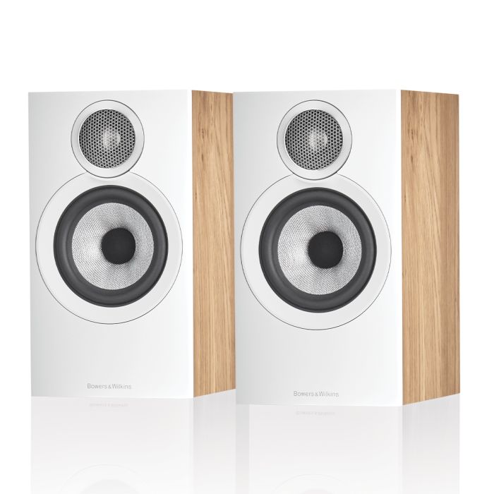 Bowers & Wilkins 607 S3 Bookshelf Speakers - Oak main product photo