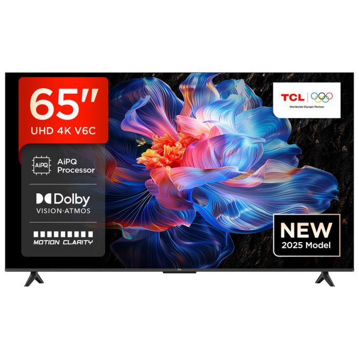 TCL 65V6C 65" 4K UHD Smart TV (2025) main product photo