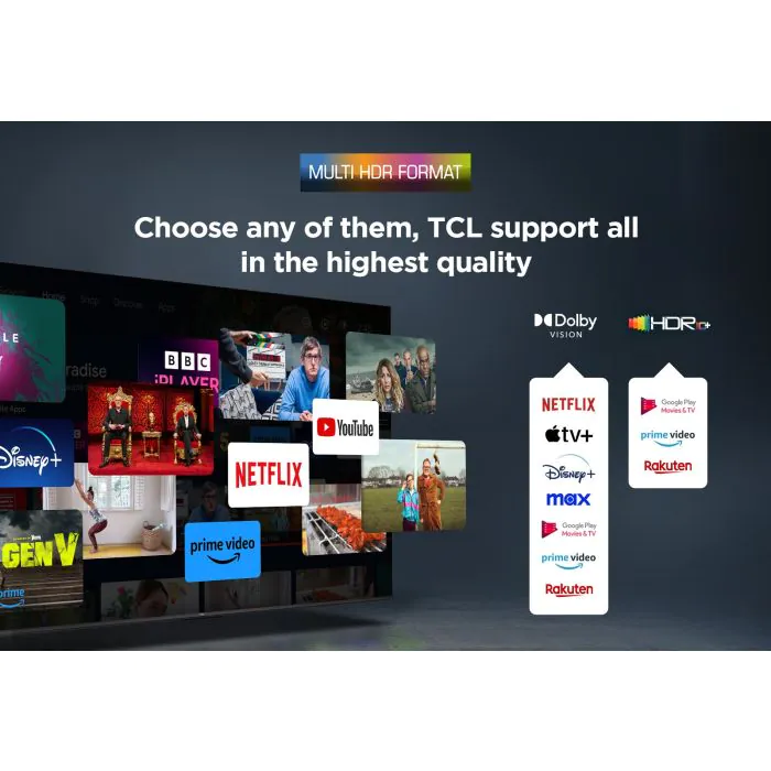 TCL 65T8C 65" 4K QLED Smart TV (2025)