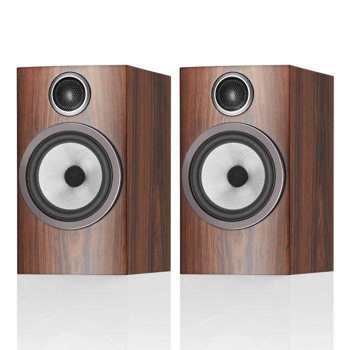 Bowers & Wilkins 706 S3 Bookshelf Speakers - Mocha main product photo