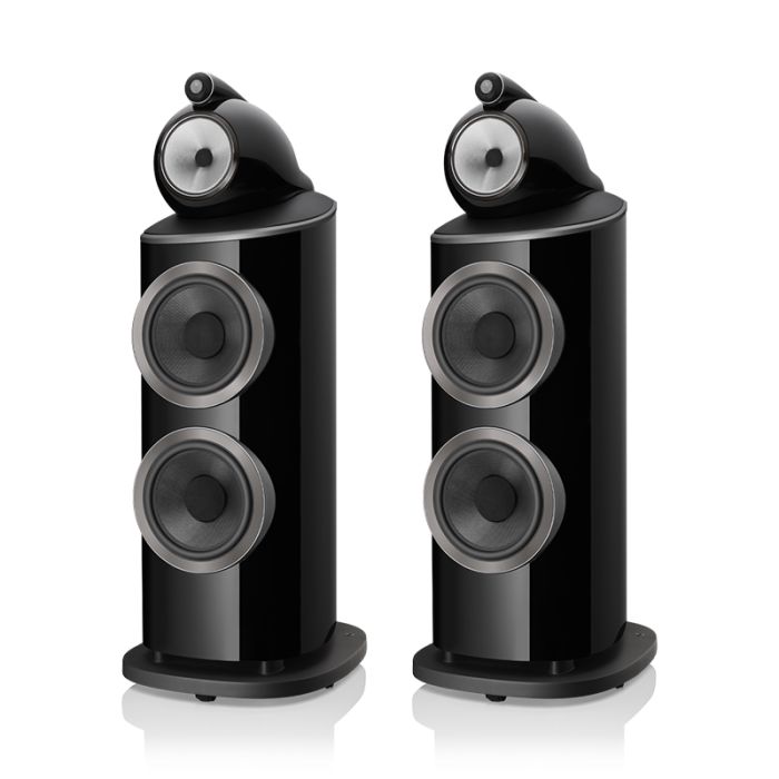 Bowers & Wilkins 801 D4 Floorstanding Speakers - Black Gloss main product photo