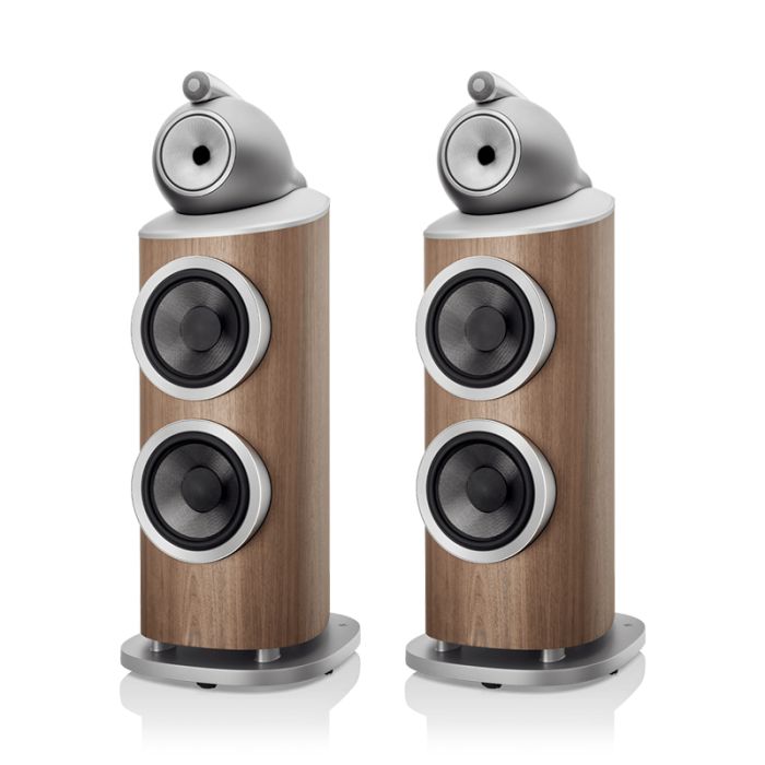 Bowers & Wilkins 801 D4 Floorstanding Speakers - Walnut main product photo