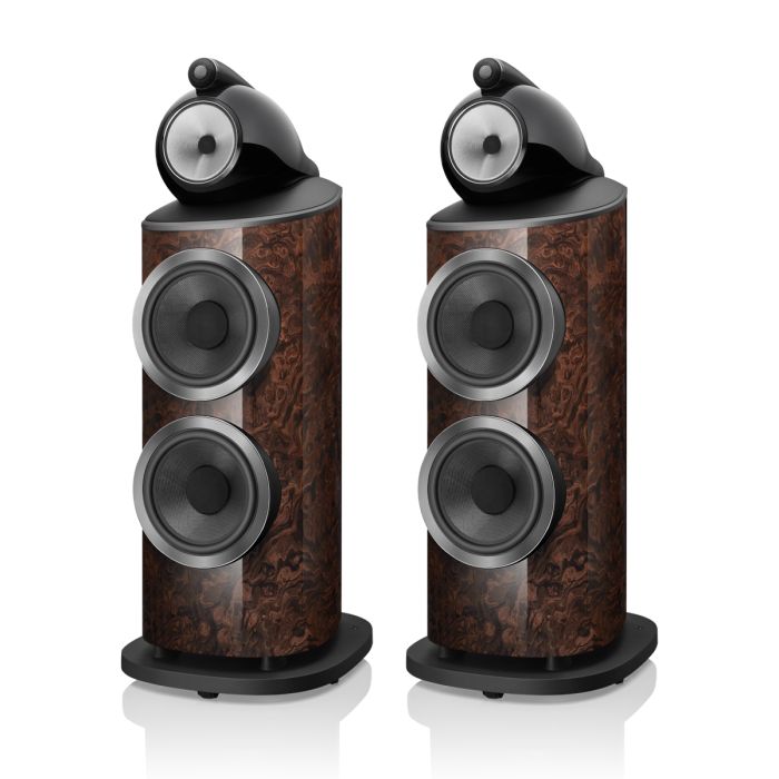 Ex Display - Bowers & Wilkins 801 D4 Signature Floorstanding Speakers - California Burl Gloss main product photo